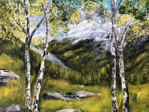 Mountain spring vibes – SOLD