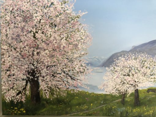 Blooming trees – SOLD